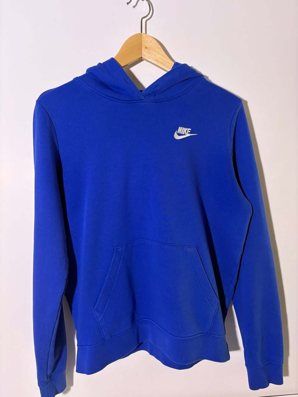 Nike Sportswear Club Fleece Pullover Hoodie Royal Blue